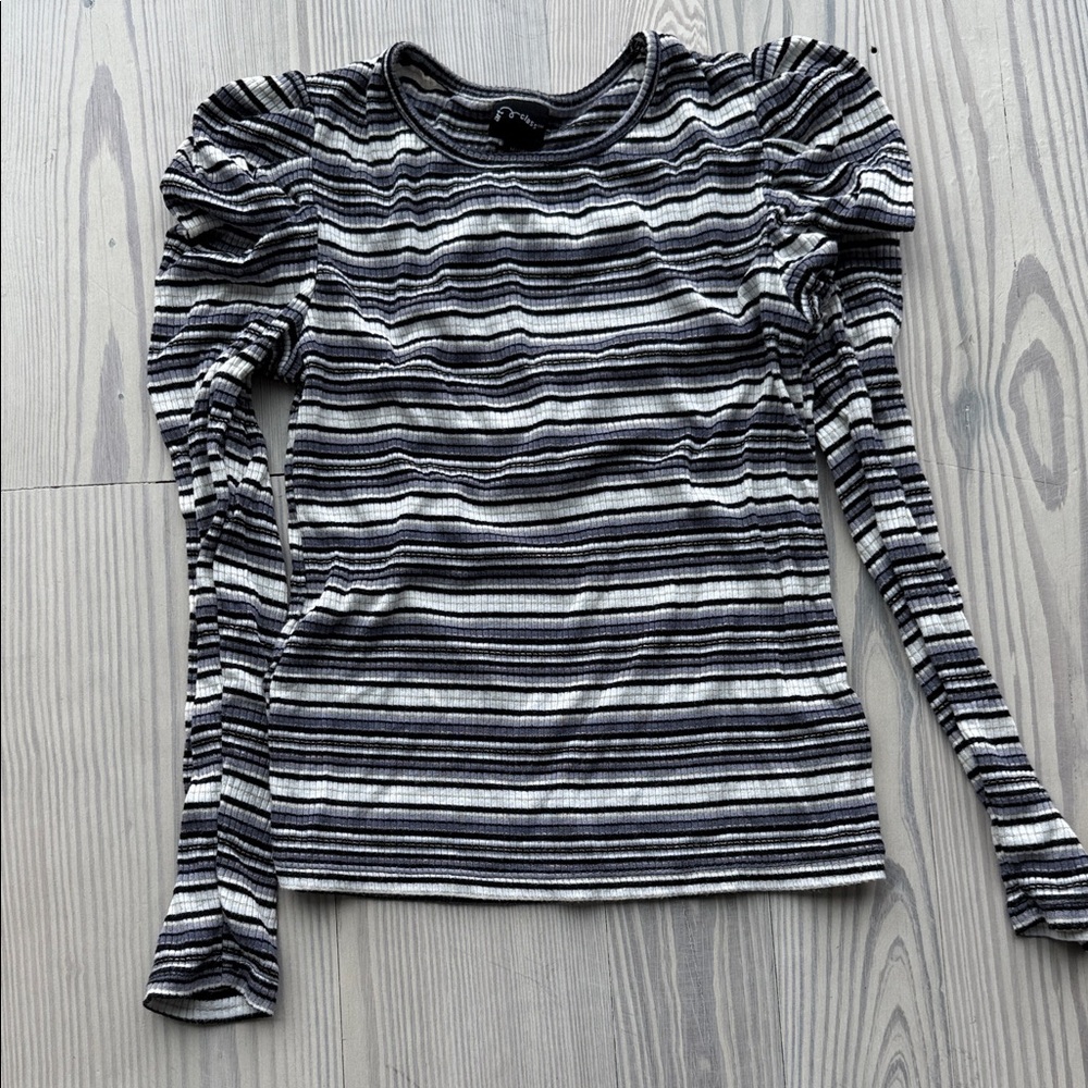 Art Class Girls Striped Long Sleeve Top